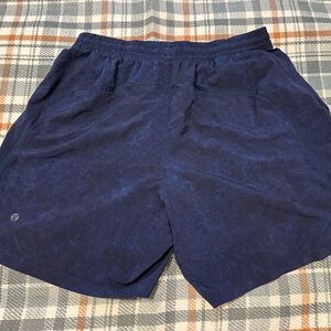 Lululemon Athletica Blue Pace Breaker Shorts - 7” Inseam - Not Lined